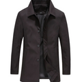 Louie | Men's Tailored Button-Up Jacket With Notched Collar
