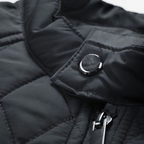 Malcolm | Men's Diamond Quilted Stand Collar Jacket