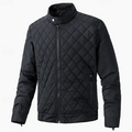 Malcolm | Men's Diamond Quilted Stand Collar Jacket