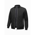 Mateo | Men's Fleece-Lined Quilted Full-Zip Bomber Jacket