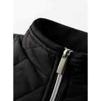 Mateo | Men's Fleece-Lined Quilted Full-Zip Bomber Jacket