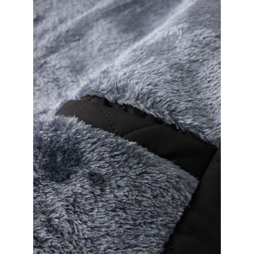 Mateo | Men's Fleece-Lined Quilted Full-Zip Bomber Jacket