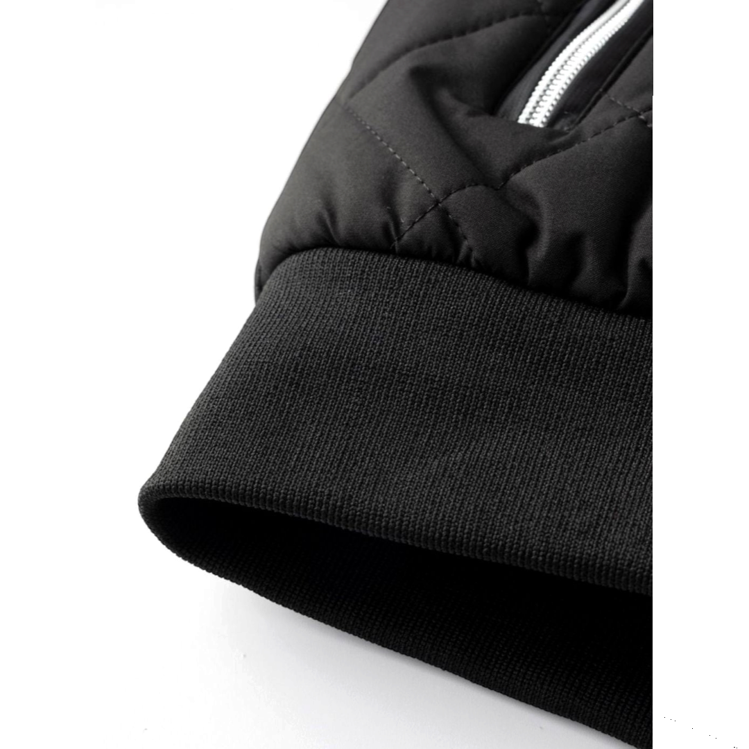Mateo | Men's Fleece-Lined Quilted Full-Zip Bomber Jacket
