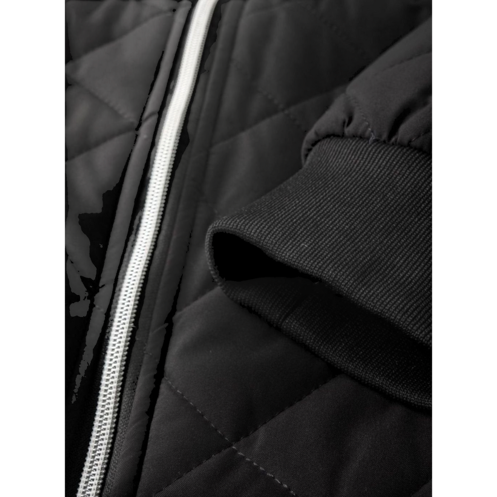 Mateo | Men's Fleece-Lined Quilted Full-Zip Bomber Jacket