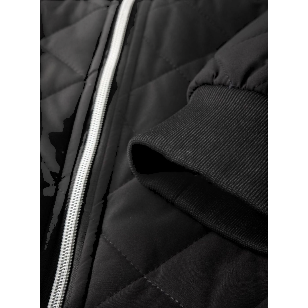 Mateo | Men's Fleece-Lined Quilted Full-Zip Bomber Jacket