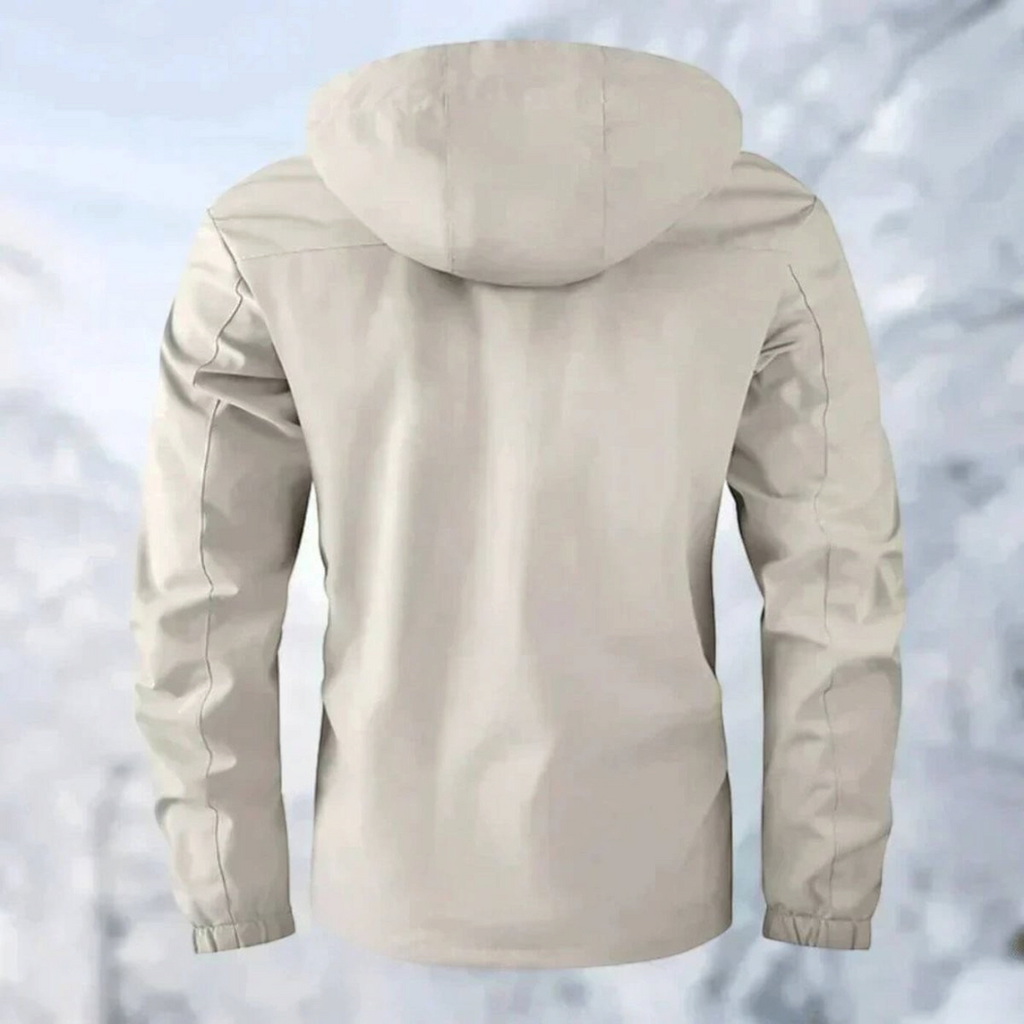 Maxwell | Men's Hooded Utility Jacket With Multiple Pockets