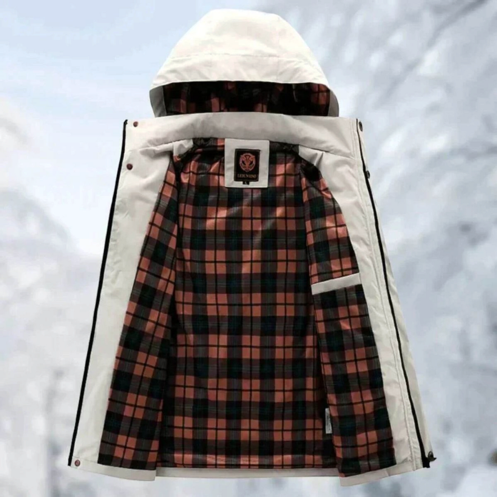 Maxwell | Men's Hooded Utility Jacket With Multiple Pockets