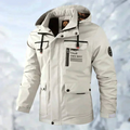 Maxwell | Men's Hooded Utility Jacket With Multiple Pockets