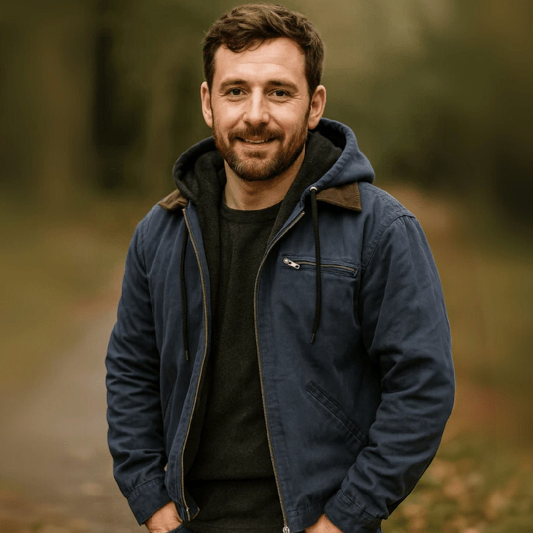 Oscar | Men's Fleece-Lined Hooded Full-Zip Jacket