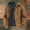 Oscar | Men's Fleece-Lined Hooded Full-Zip Jacket