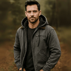 Oscar | Men's Fleece-Lined Hooded Full-Zip Jacket