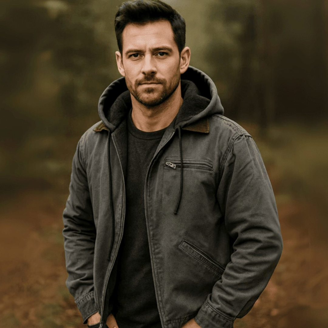 Oscar | Men's Fleece-Lined Hooded Full-Zip Jacket