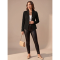 Sabrina | Women's Textured Button-Front Structured Jacket