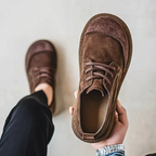 Stanley | Men's Leather Lace-Up Casual Shoes With Cushioned Sole