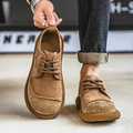Stanley | Men's Leather Lace-Up Casual Shoes With Cushioned Sole