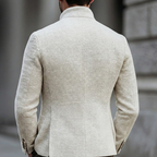 Valen | Men's Vintage Stand Collar Single-Breasted Cardigan