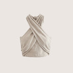 Naya | Women’s Crisscross Halter Crop Top
