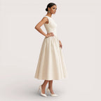 Valerina | Women’s Elegant Fit & Flare Midi Dress