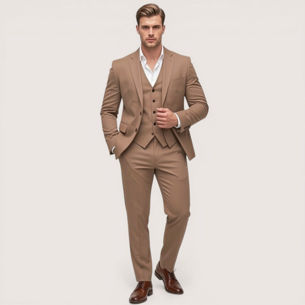 Lorenzo | Men’s Three-Piece Suit Set with Blazer and Waistcoat