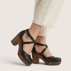 Calira | Women’s Platform Block Heel Mary Jane Shoes