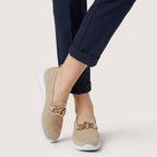Velmira | Women’s Chain Detail Slip-On Sneakers