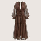 Mireya | Women’s Boho Chiffon Midi Dress