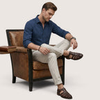 Arvello | Men’s Leather Fisherman Sandals