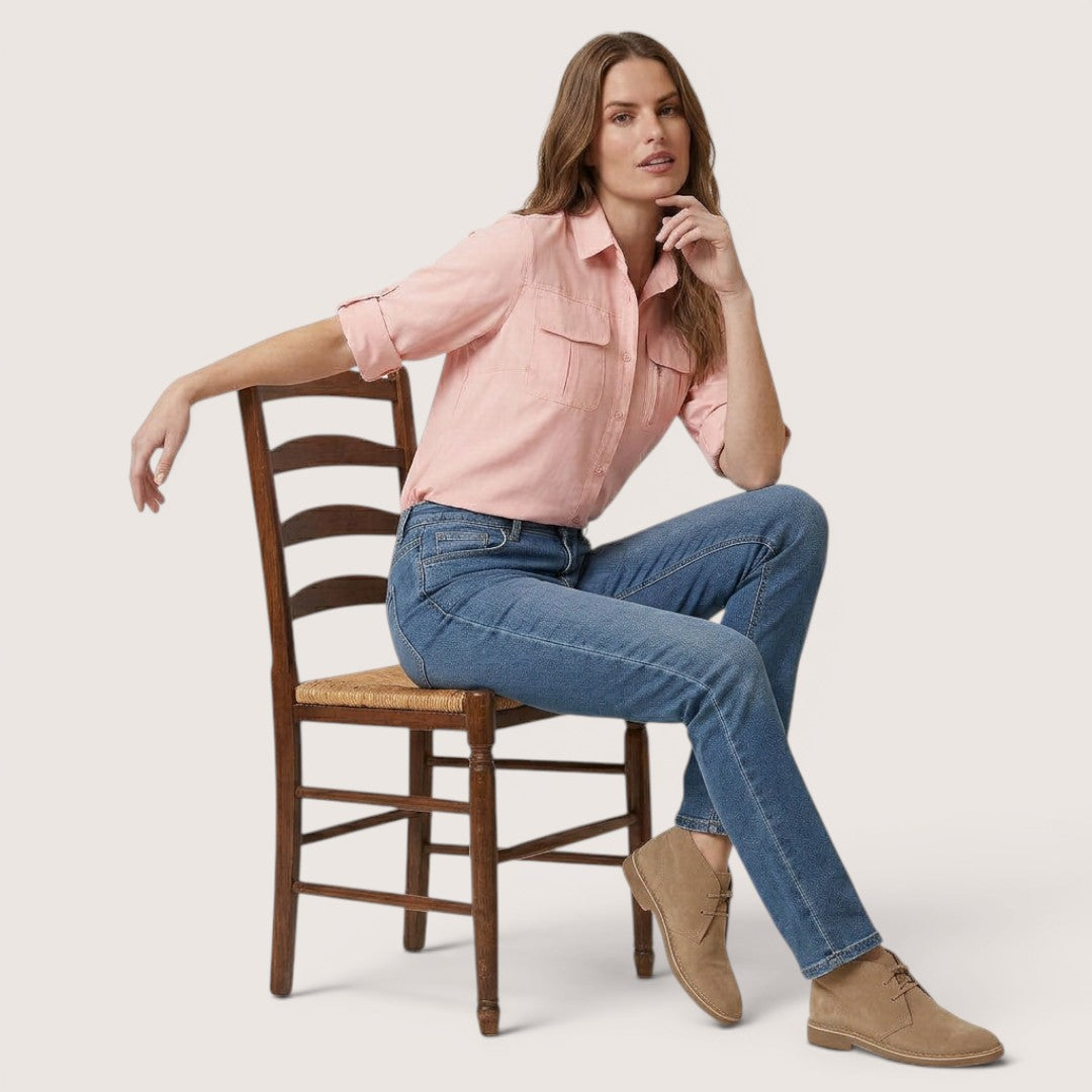 Liora | Women’s Utility Button-Up Shirt