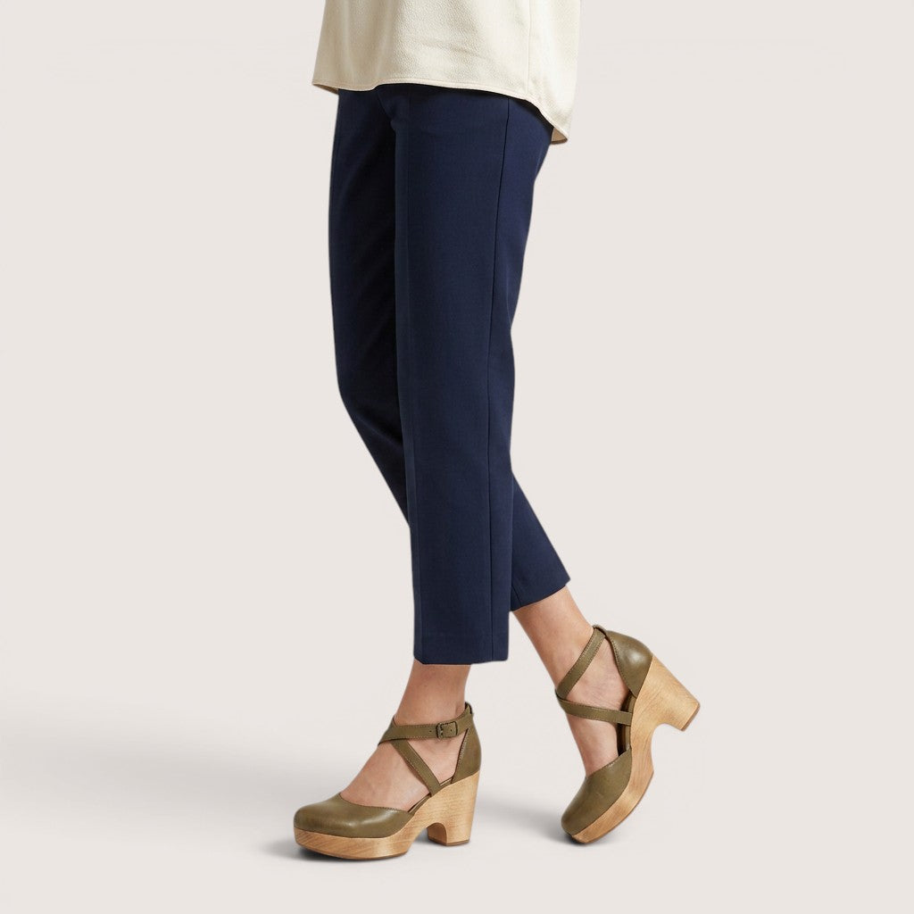 Calira | Women’s Platform Block Heel Mary Jane Shoes