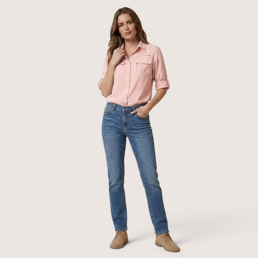 Liora | Women’s Utility Button-Up Shirt