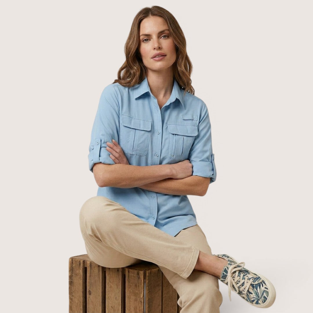 Liora | Women’s Utility Button-Up Shirt