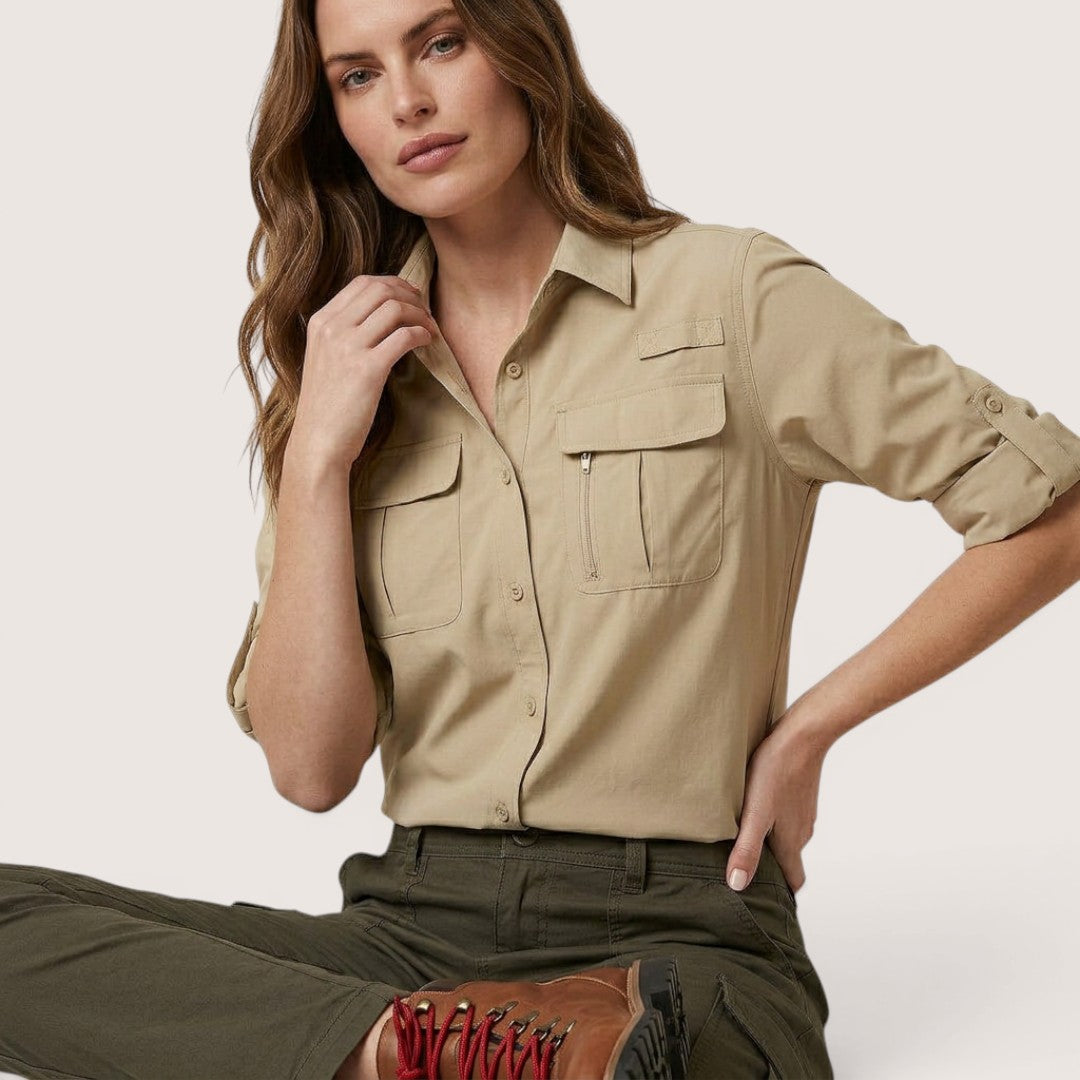 Liora | Women’s Utility Button-Up Shirt