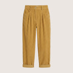 Lioren | Women’s High-Waist Tapered Pants with Tie Waist