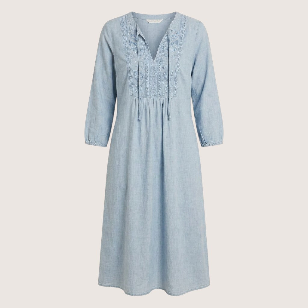 Mirelle | Women’s Hooded Boho Midi Dress