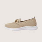 Velmira | Women’s Chain Detail Slip-On Sneakers