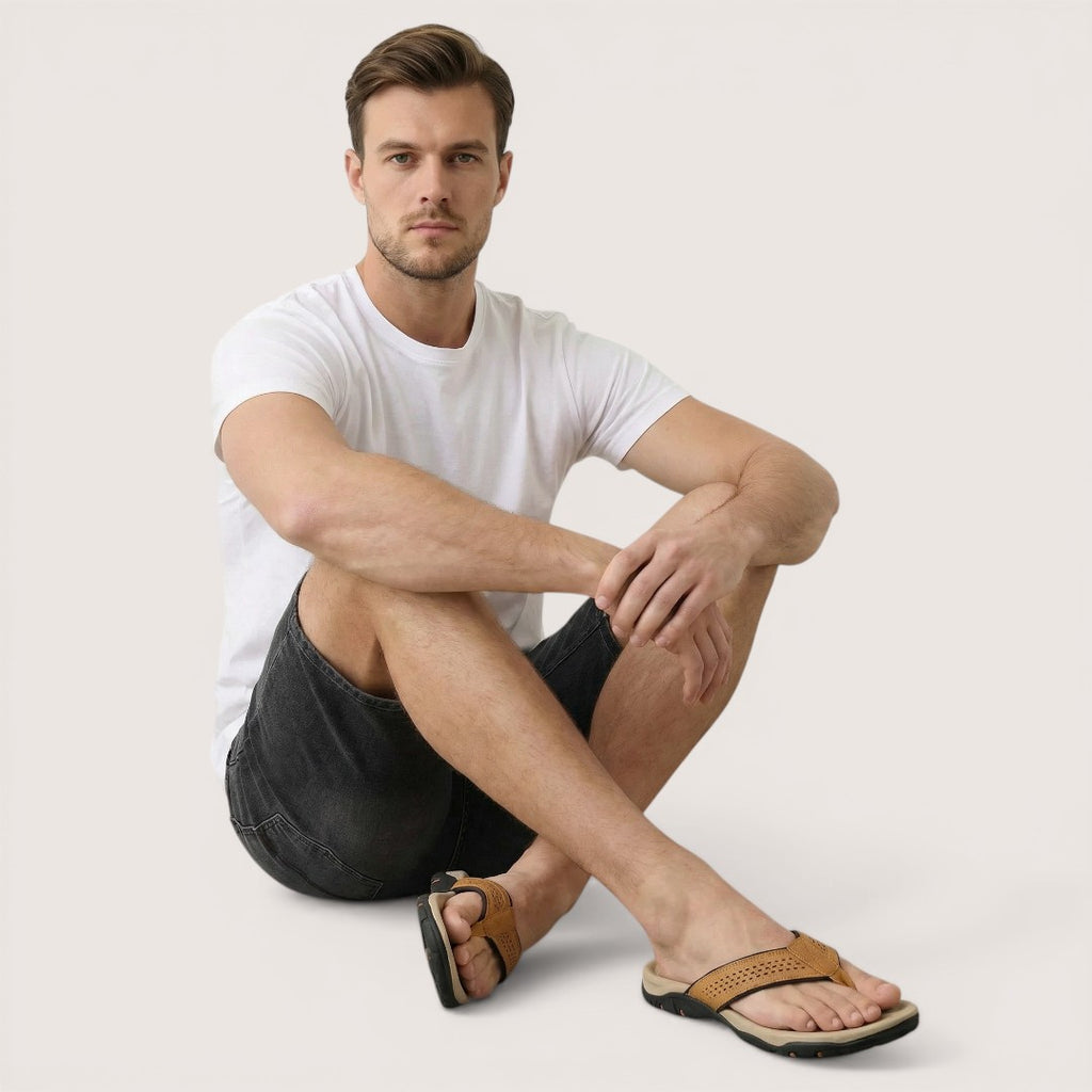 Marco | Men’s Breathable Slip-On Clogs with Cushioned Sole