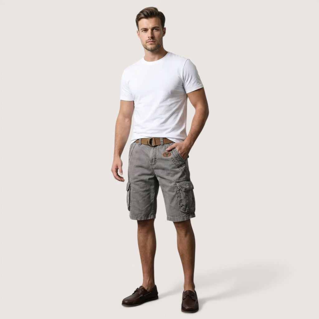 Kellan | Men’s Cargo Shorts with Multi-Pocket Design