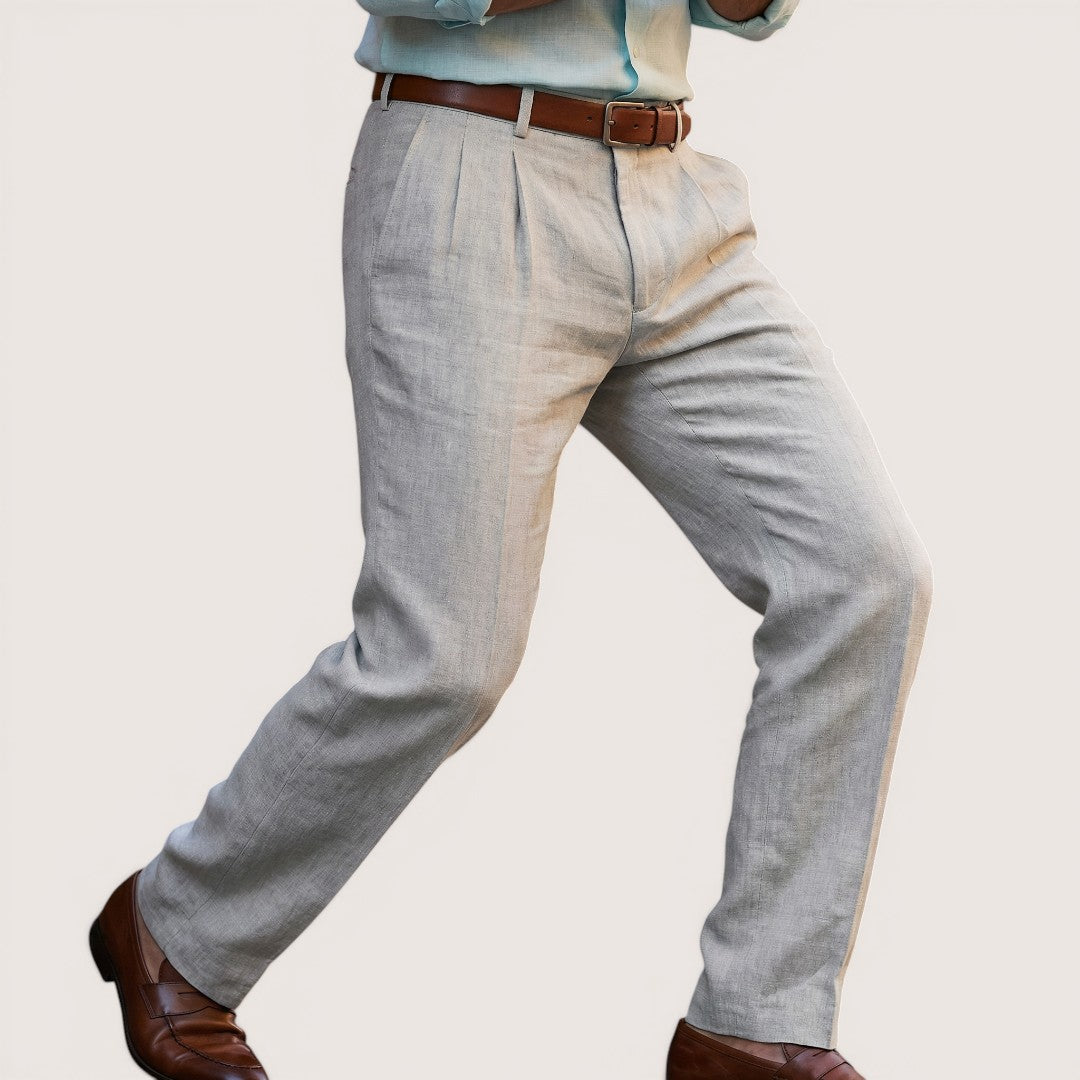 Arlo | Men’s Loose Fit Wide Leg Trousers