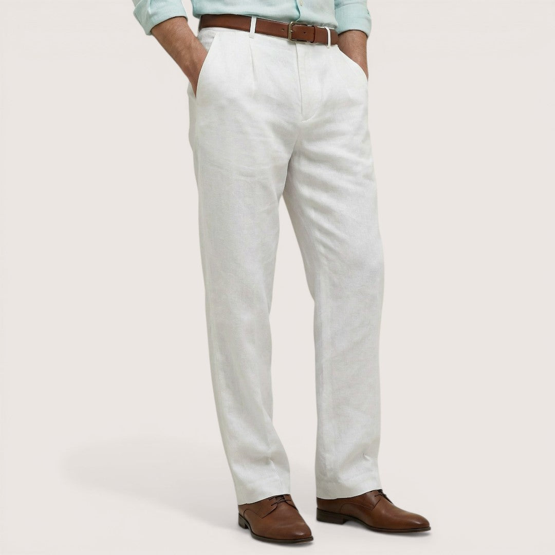 Arlo | Men’s Loose Fit Wide Leg Trousers