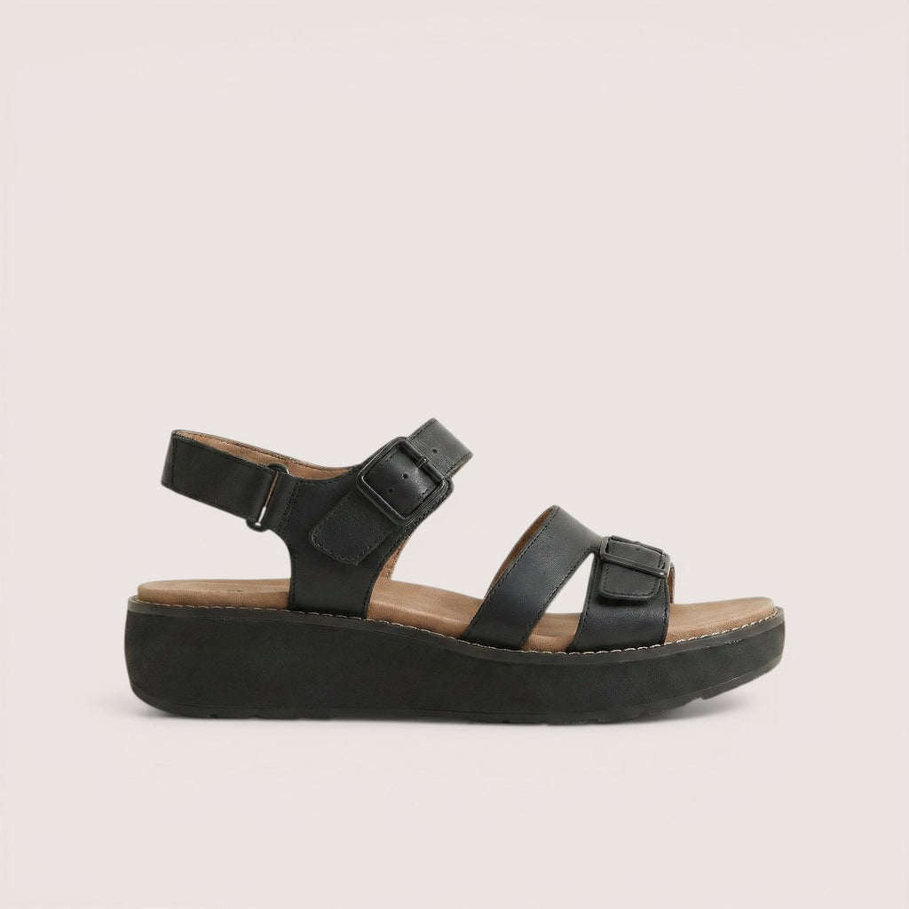 Sora | Women’s Platform Sandals with Double Strap Design