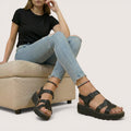 Sora | Women’s Platform Sandals with Double Strap Design