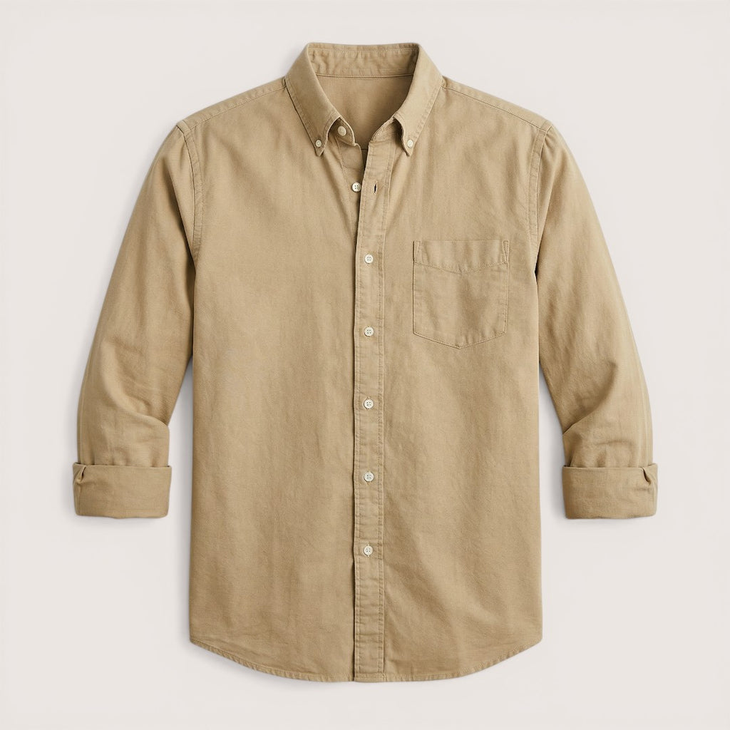Mason | Men’s Long Sleeve Button-Up Shirt with Classic Fit