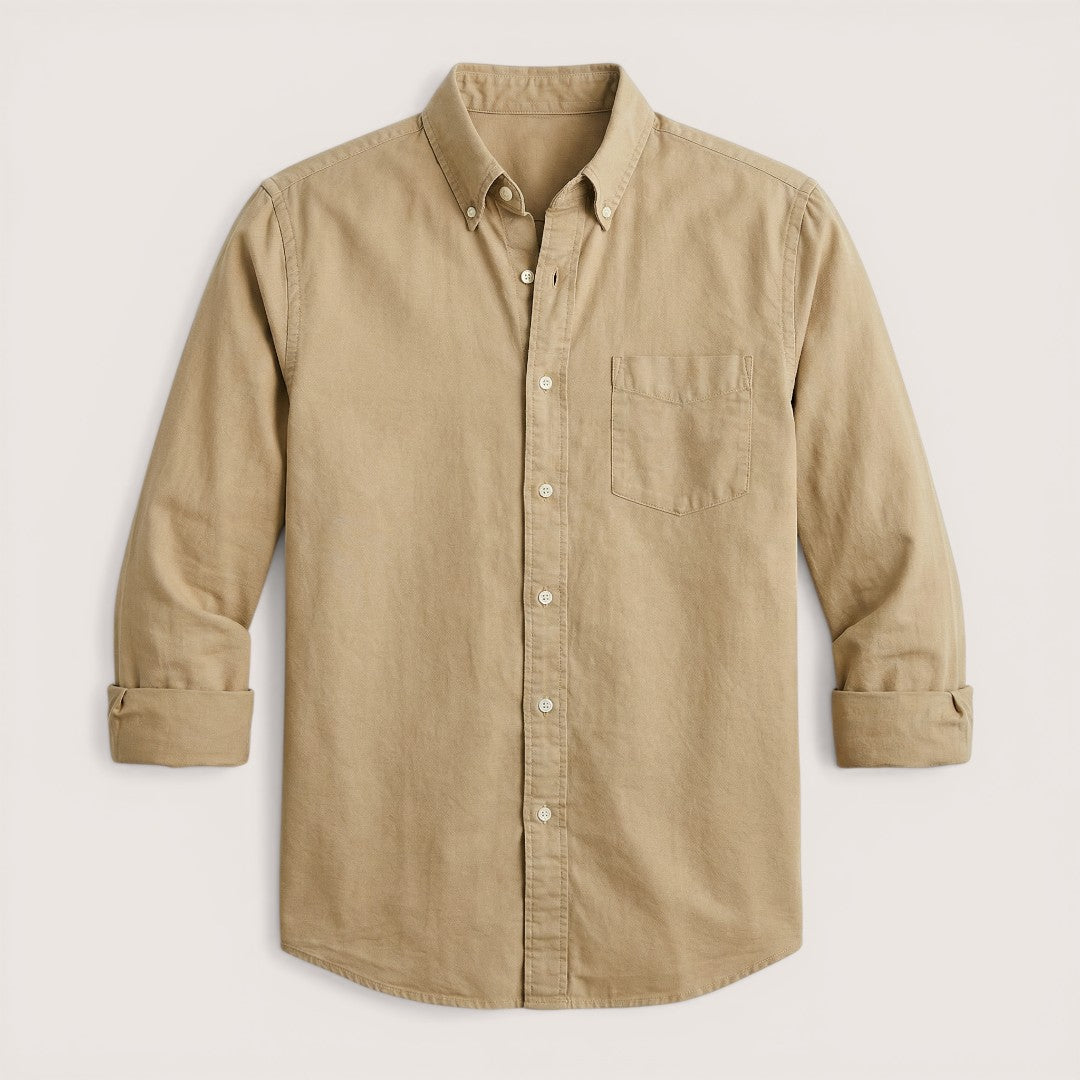 Mason | Men’s Long Sleeve Button-Up Shirt with Classic Fit