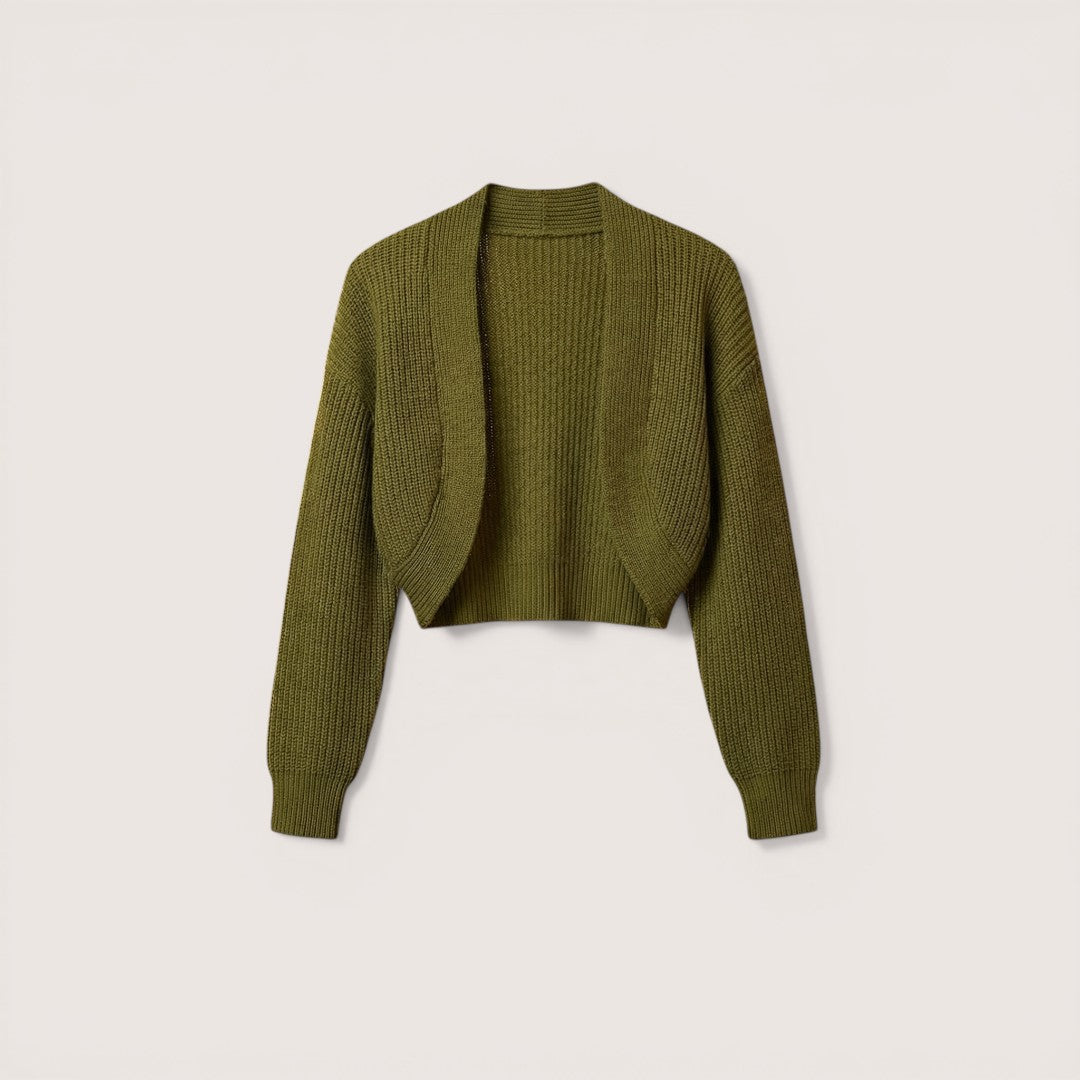 Elowen | Women’s Knit Shrug Cardigan with Open Front