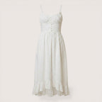 Liana | Women’s Cami Midi Dress with Ruffle Hem