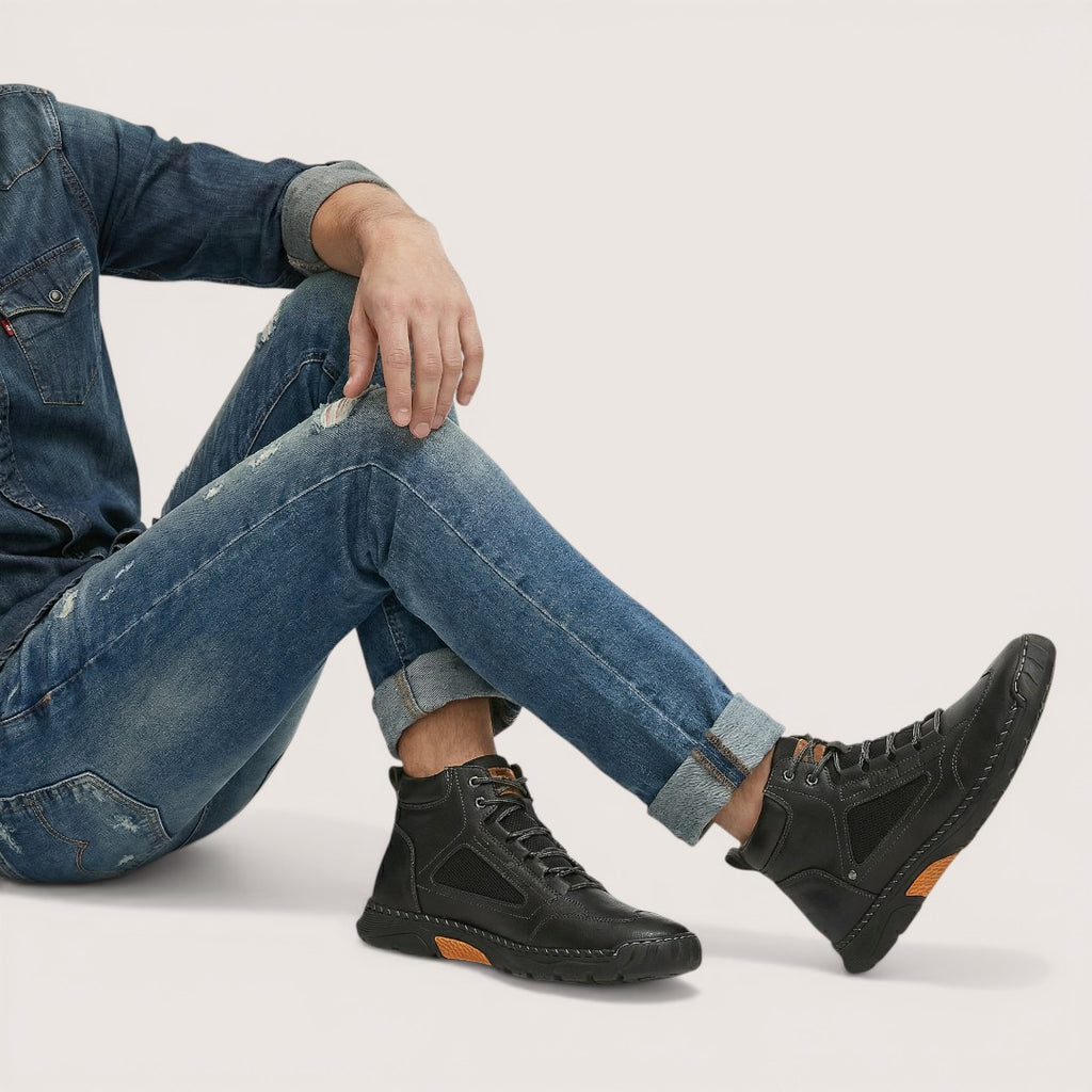 Titan | Men’s High-Top Outdoor Sneakers with Reinforced Sole