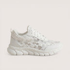 Nova | Women’s Chunky Lace-Up Sneakers with Textured Design