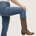 Dakota | Women’s Western Knee-High Boots with Stud Detail