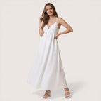 Isla | Women’s Cami Maxi Dress with Open Back