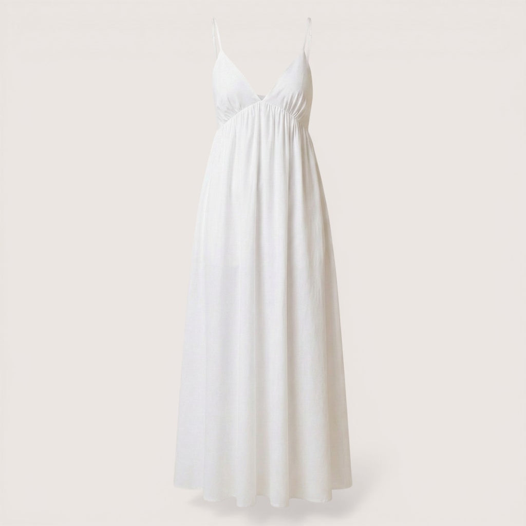 Isla | Women’s Cami Maxi Dress with Open Back